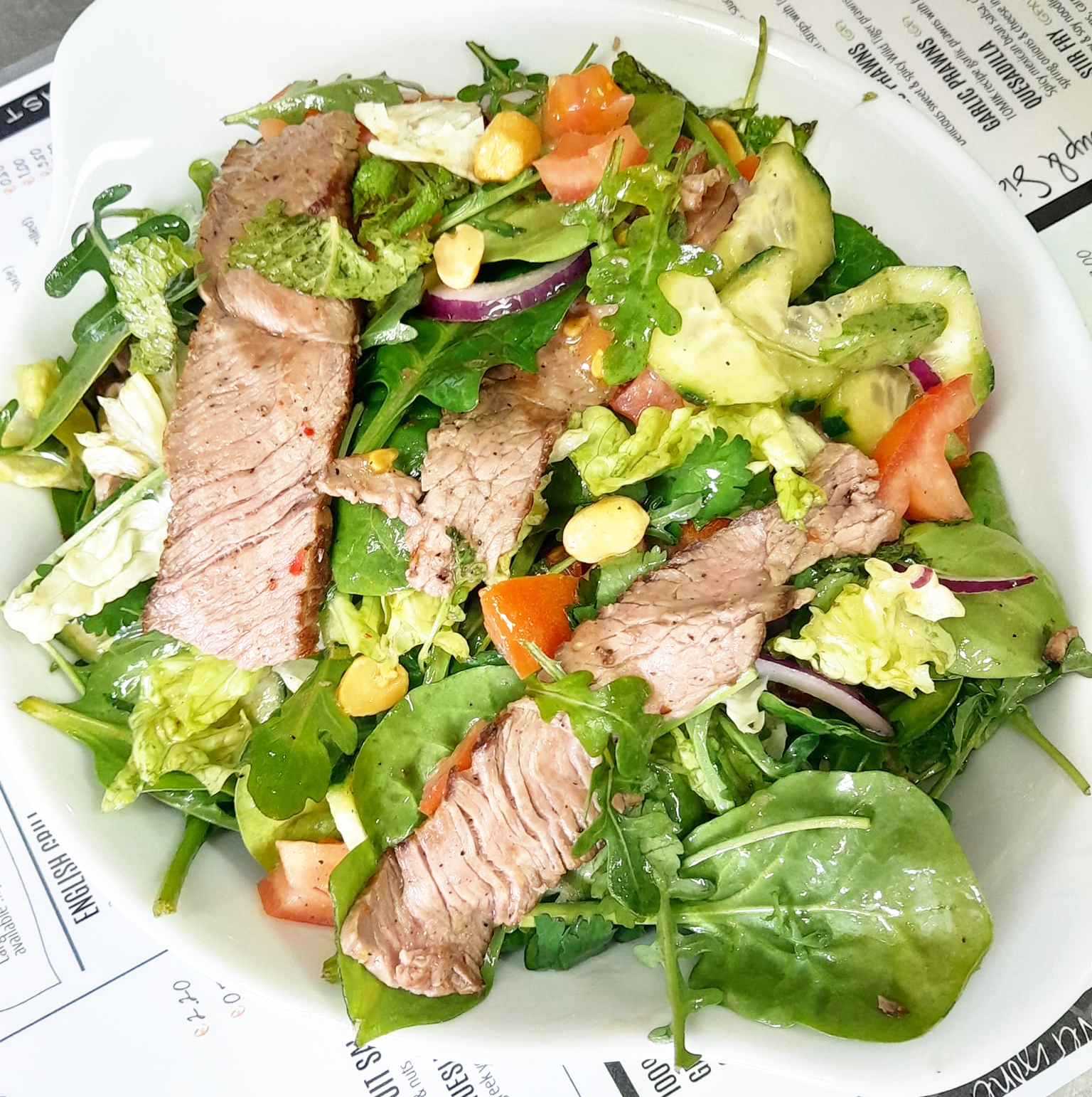 Fresh Salads Mediterranean Algarve